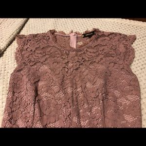 Floral lace dress